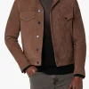 CASH SUEDE TRUCKER JACKET