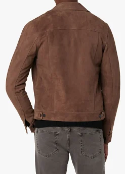 CASH SUEDE TRUCKER JACKET
