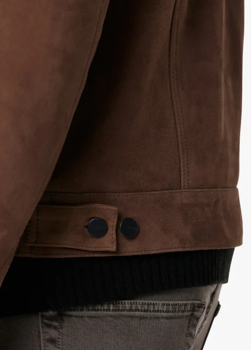 CASH SUEDE TRUCKER JACKET