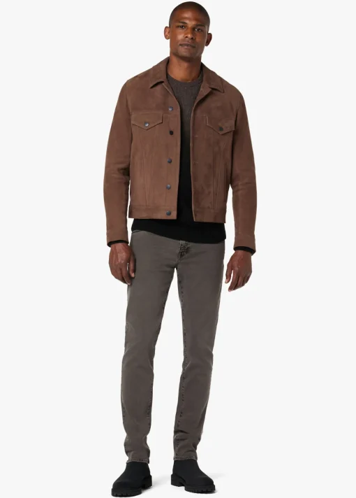CASH SUEDE TRUCKER JACKET