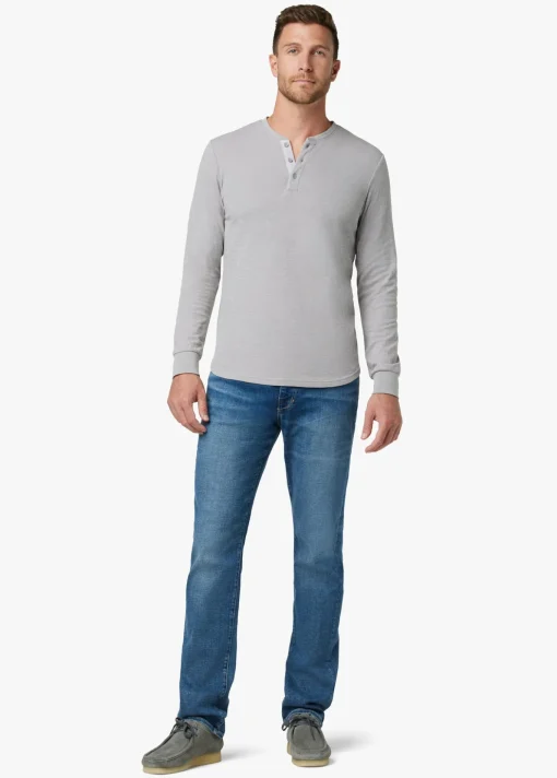 DWIGHT DOUBLE-FACE HENLEY