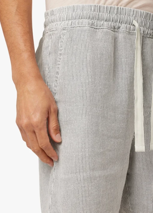 LINEN DRAWSTRING SHORT