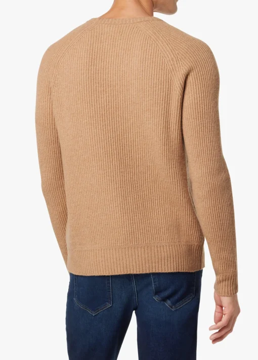 TEXTURED CREWNECK SWEATER