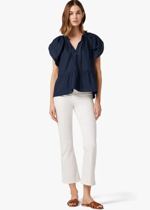 THE ADELYN FLUTTER SLEEVE TOP