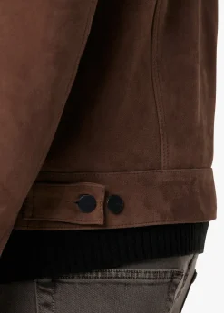 CASH SUEDE TRUCKER JACKET