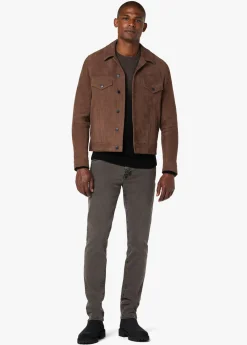 CASH SUEDE TRUCKER JACKET