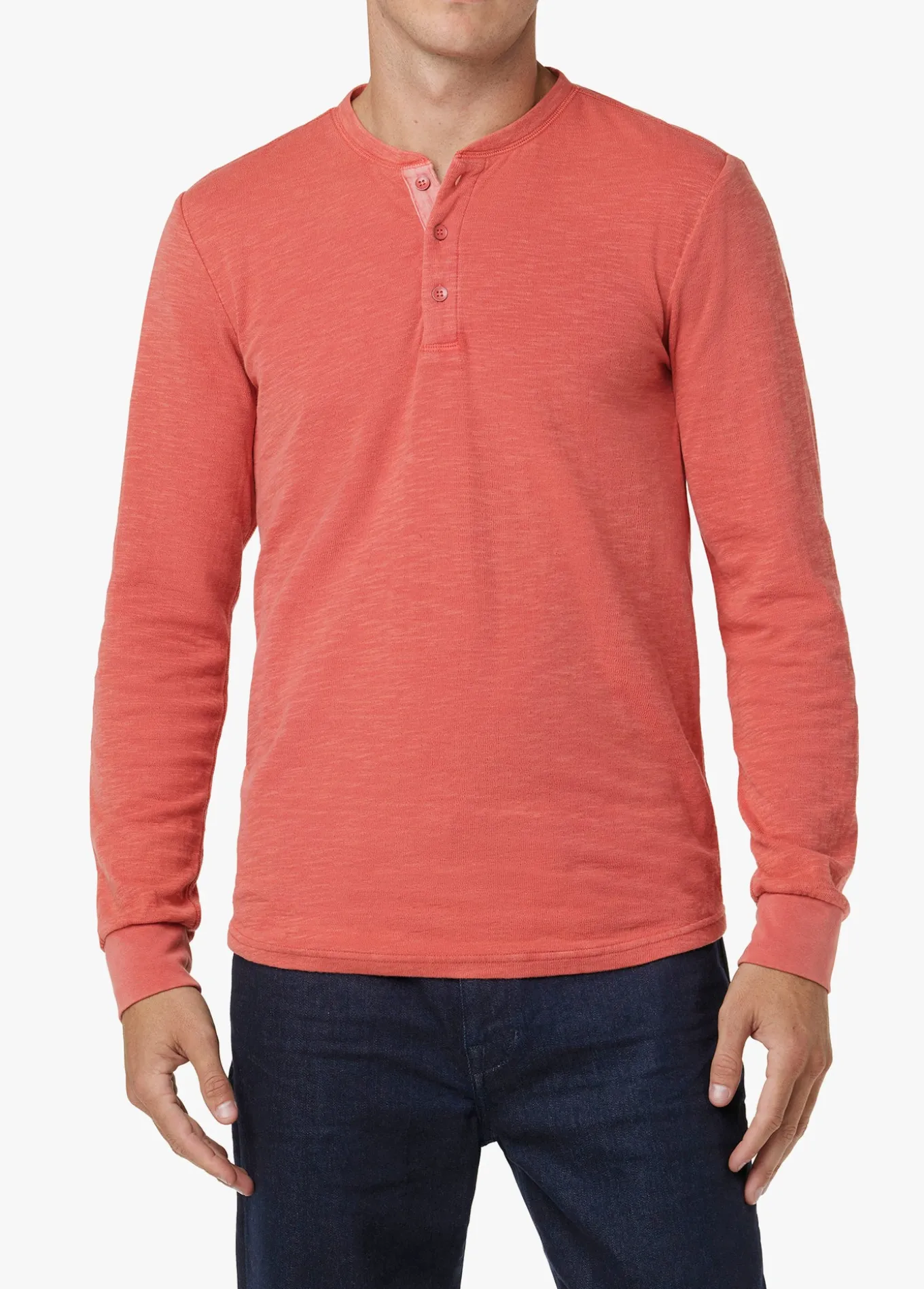 DWIGHT DOUBLE-FACE HENLEY