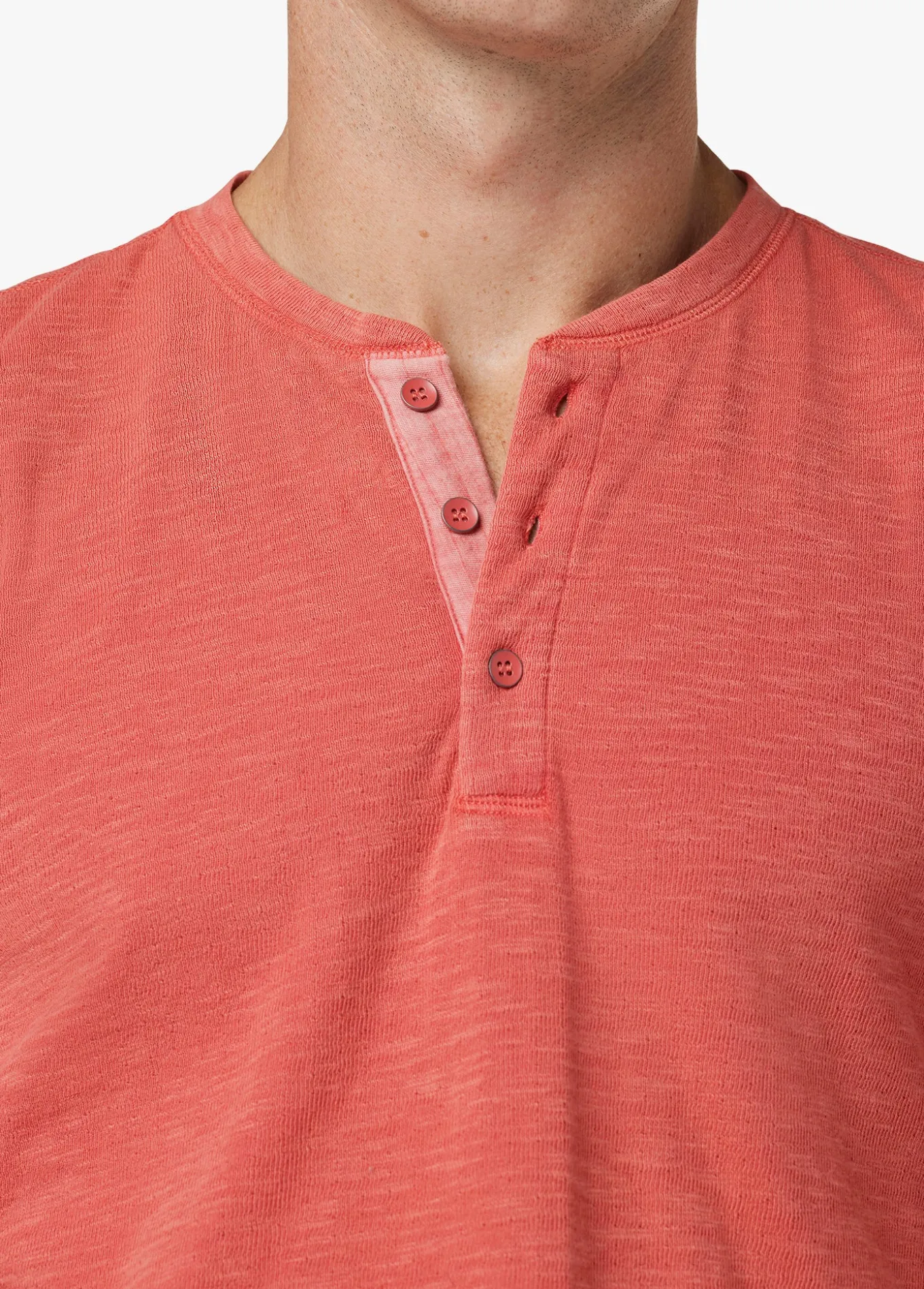 DWIGHT DOUBLE-FACE HENLEY