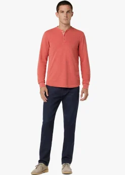 DWIGHT DOUBLE-FACE HENLEY