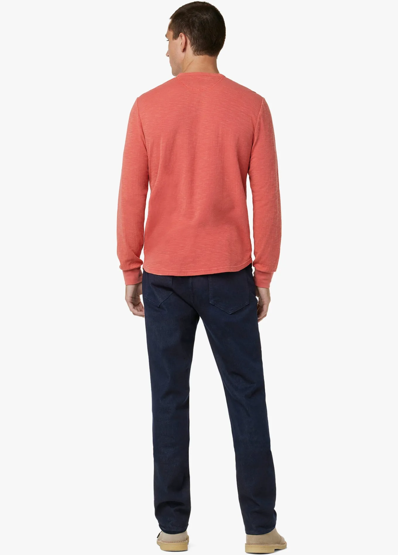 DWIGHT DOUBLE-FACE HENLEY