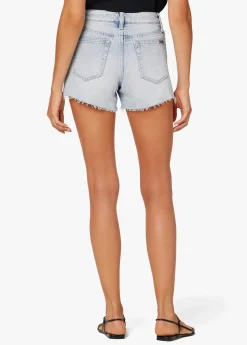 MID RISE DENIM SHORT