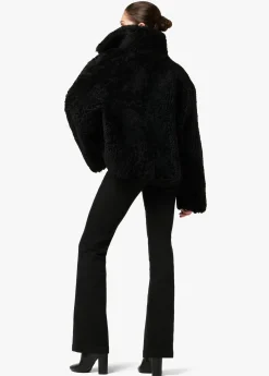 THE LISA REVERSIBLE SHEARLING LEATHER JACKET