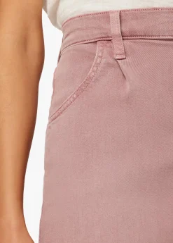 THE PLEATED WIDE LEG ANKLE